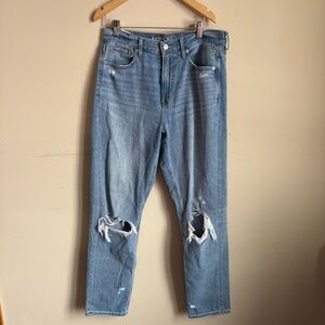 American Eagle Outfitters Women’s Ripped Blue Jeans